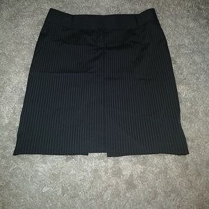 Express pinstriped pencil skirt